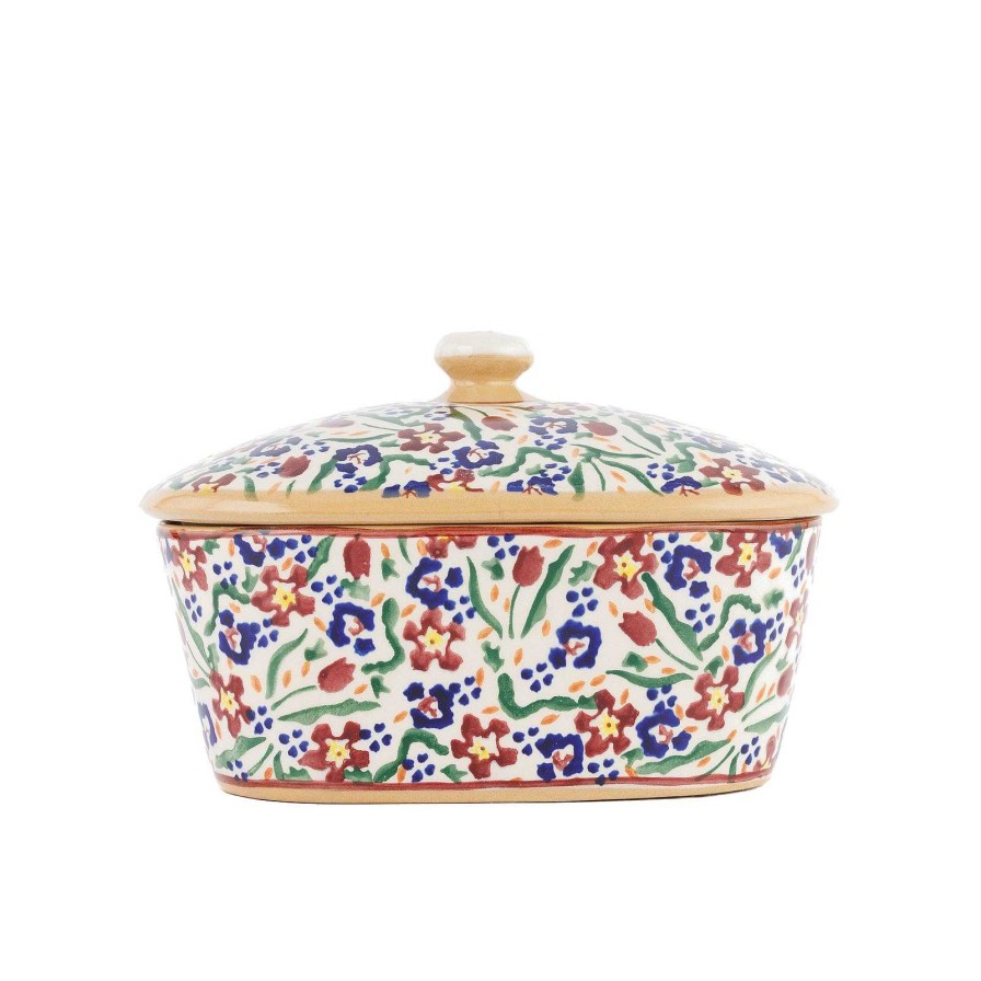 Nicholas Mosse Covered Butterdish Wild Flower Meadow Online