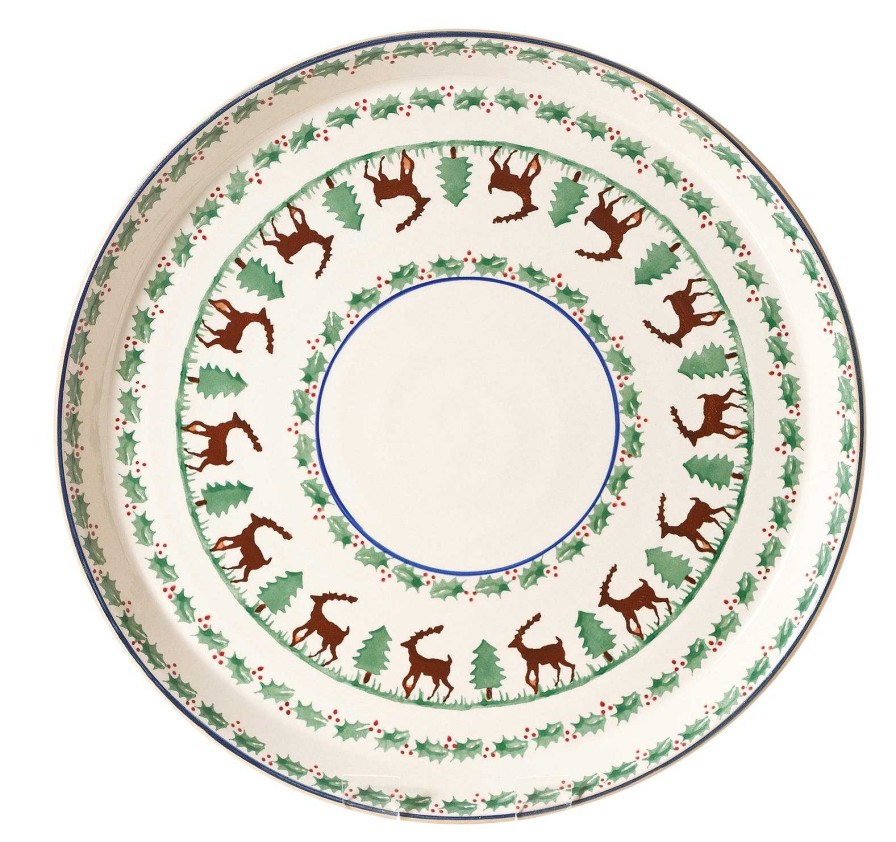 Nicholas Mosse Presentation Platter Reindeer Hot