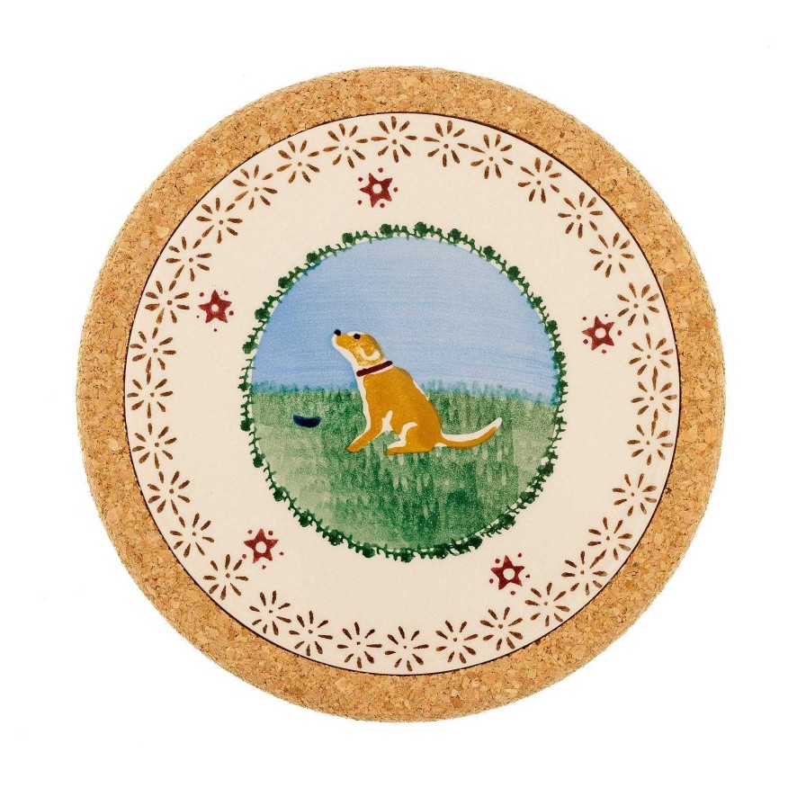 Nicholas Mosse Trivet Round Dog Online