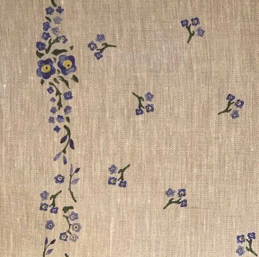 Nicholas Mosse Tablecloth Forget Me Not Linen 55 X 99 New