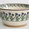 Nicholas Mosse Large Angled Bowl Blue Blooms Hot