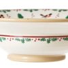 Nicholas Mosse Pasta Server Winter Robin Clearance