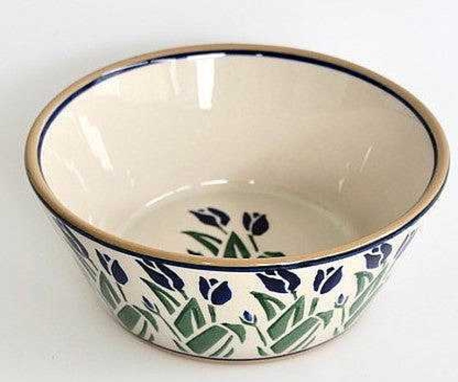 Nicholas Mosse Small Angled Bowl Blue Blooms Wholesale