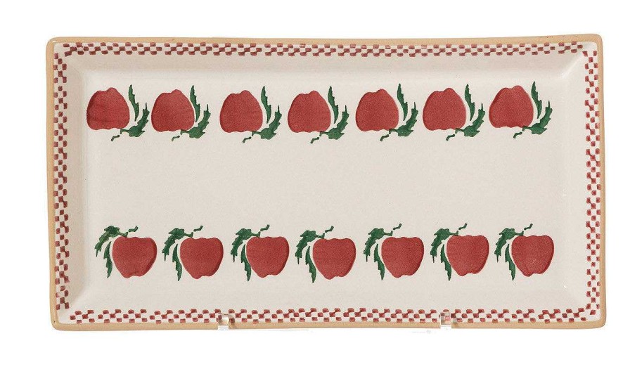 Nicholas Mosse Large Rectangle Plate Apple Wholesale