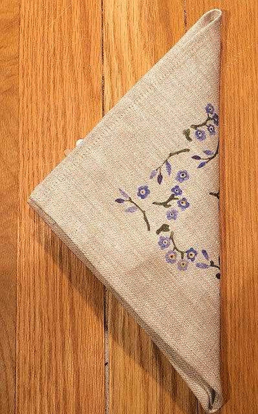 Nicholas Mosse Napkin Forget Me Not Linen New