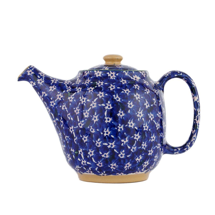 Nicholas Mosse Teapot Dark Blue Lawn Wholesale