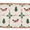 Nicholas Mosse Small Rectangle Plate Winter Robin Clearance