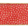 Nicholas Mosse Medium Rectangle Dish Lawn Red New