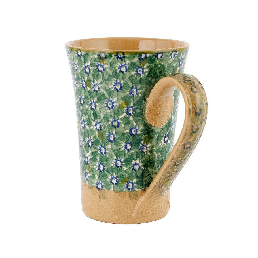 Nicholas Mosse Tall Mug Lawn Green Clearance