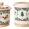 Nicholas Mosse Lidded Sugar Bowl And Small Cylinder Jug Winter Robin Online