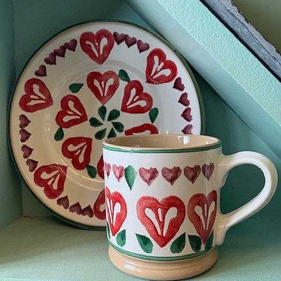 Nicholas Mosse Valentine Large Mug & Side Plate 2021 Wholesale