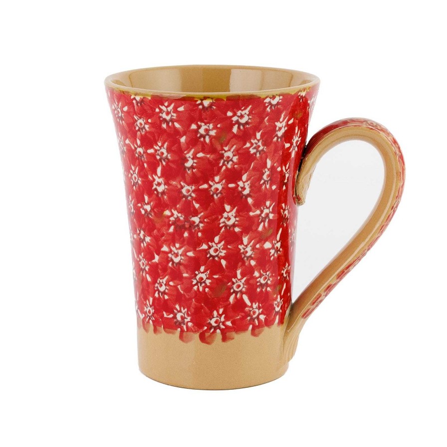 Nicholas Mosse Tall Mug Lawn Red Wholesale