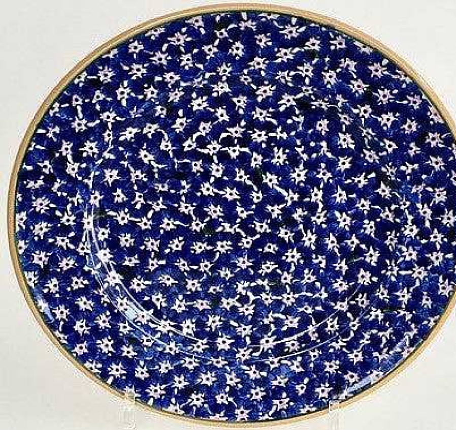 Nicholas Mosse Serving Plate Dark Blue Lawn Best