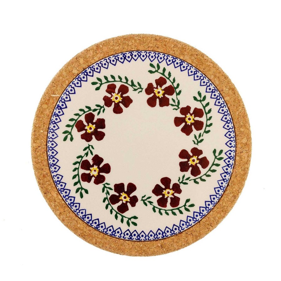 Nicholas Mosse Trivet Round Old Rose New