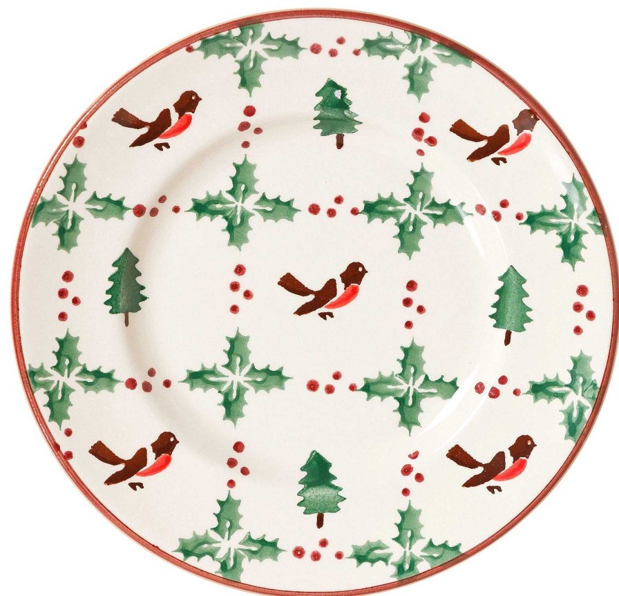 Nicholas Mosse Side Plate Winter Robin Best