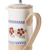 Nicholas Mosse Small Cafetiere Old Rose Hot