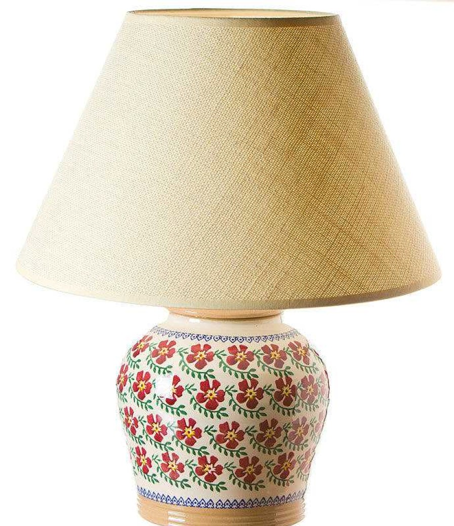 Nicholas Mosse 7" Lamp Old Rose Base Only Wholesale