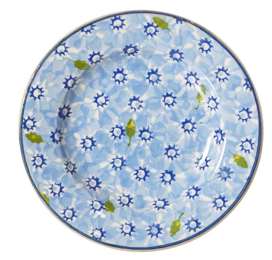 Nicholas Mosse Tiny Plate Light Blue Lawn Best