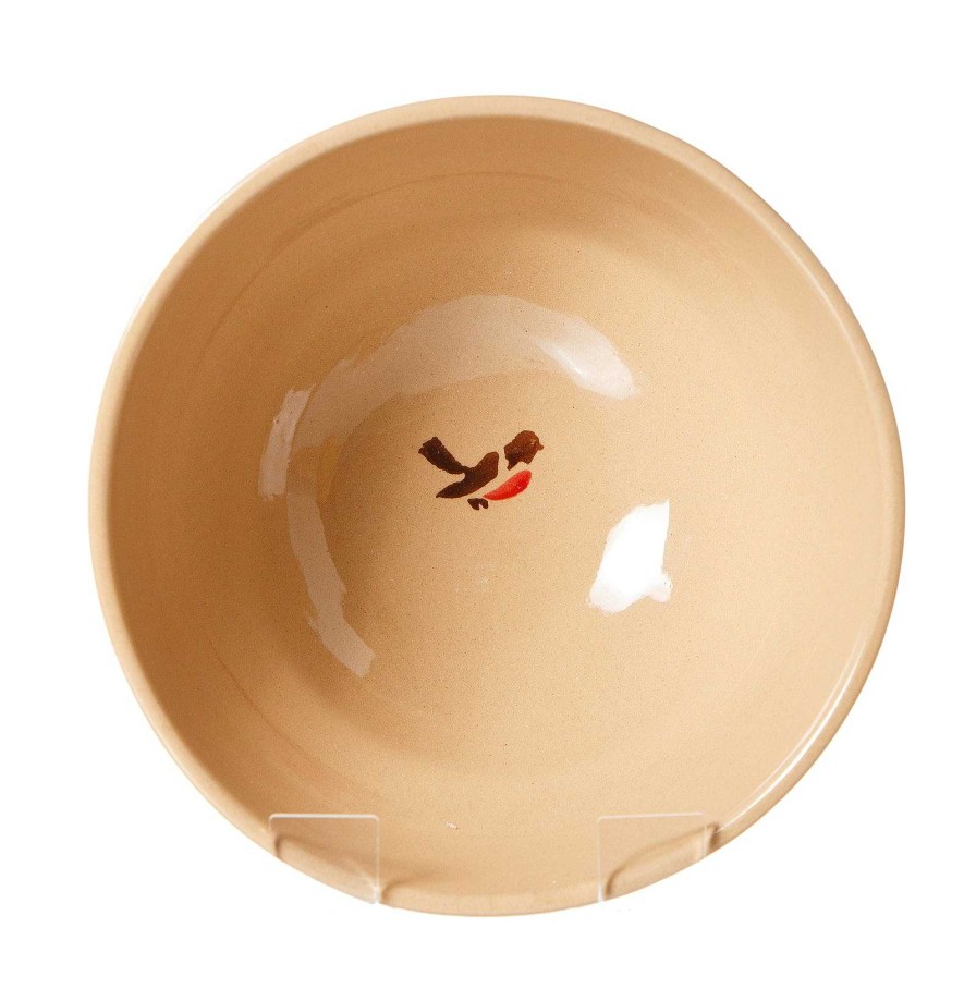 Nicholas Mosse Vegetable Bowl Winter Robin Wholesale