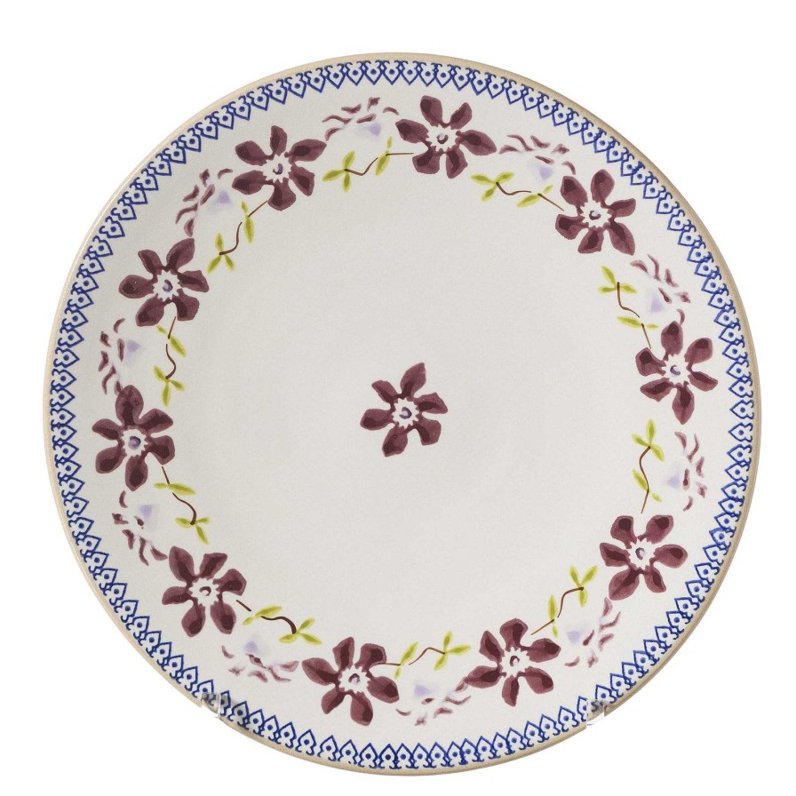 Nicholas Mosse Everyday Plate Clematis New