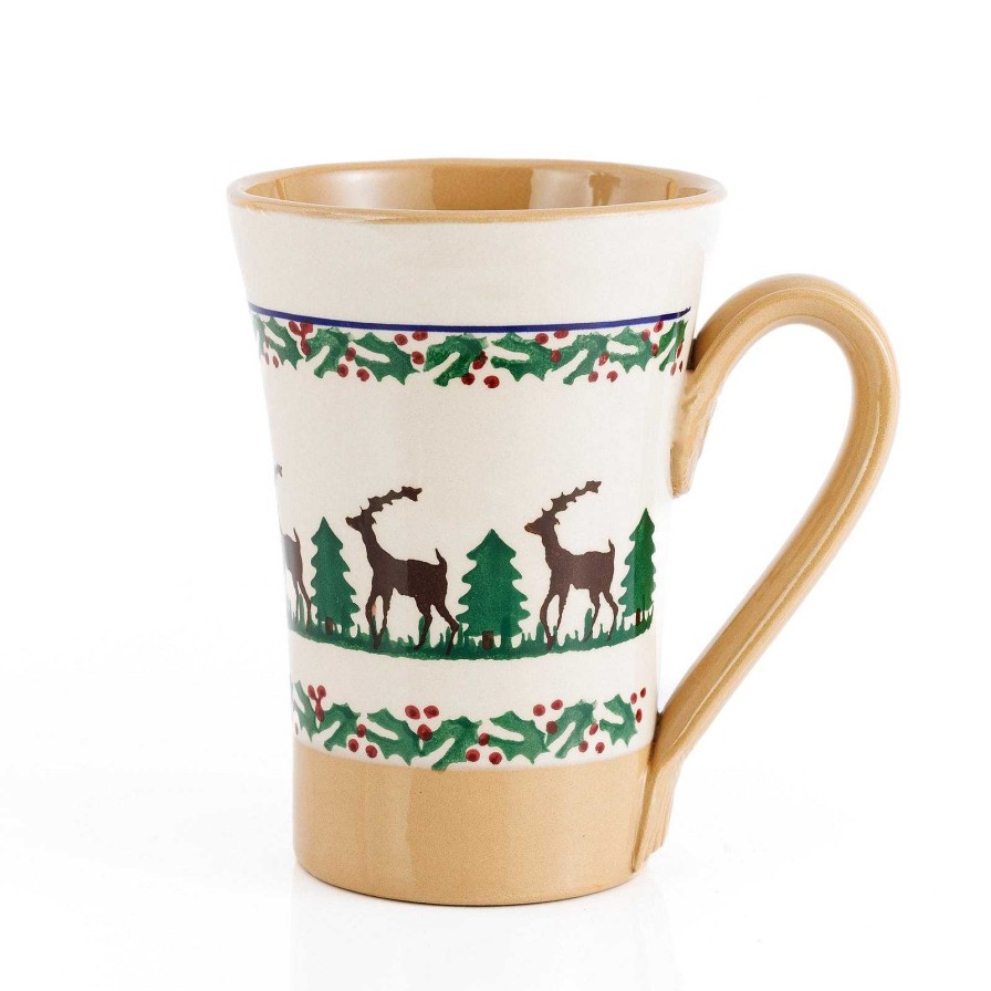 Nicholas Mosse Tall Mug Reindeer Best