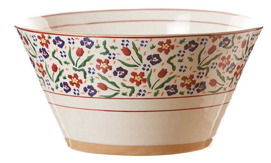 Nicholas Mosse Large Angled Bowl Wild Flower Meadow Online