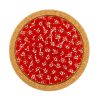 Nicholas Mosse Trivet Round Red Lawn Clearance