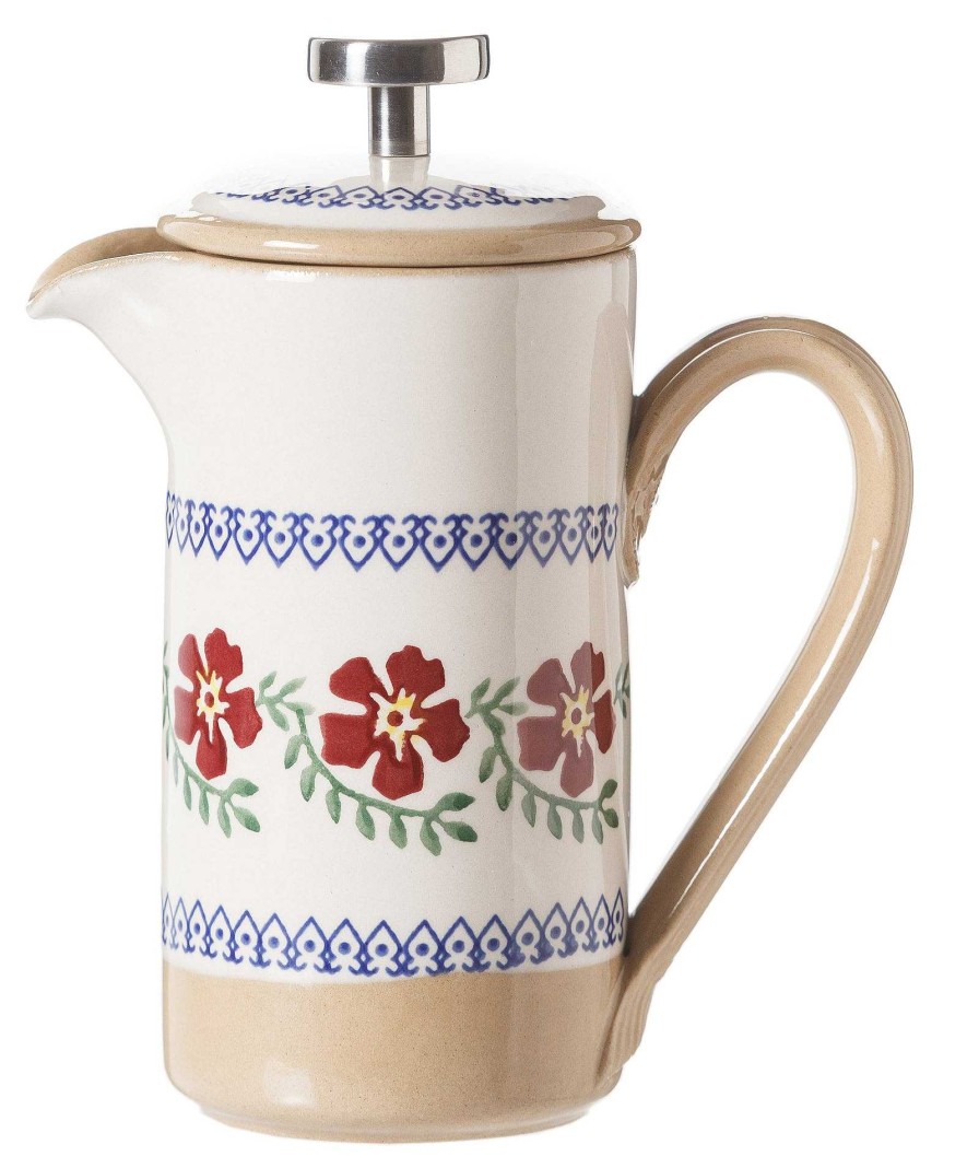 Nicholas Mosse Small Cafetiere Old Rose Hot