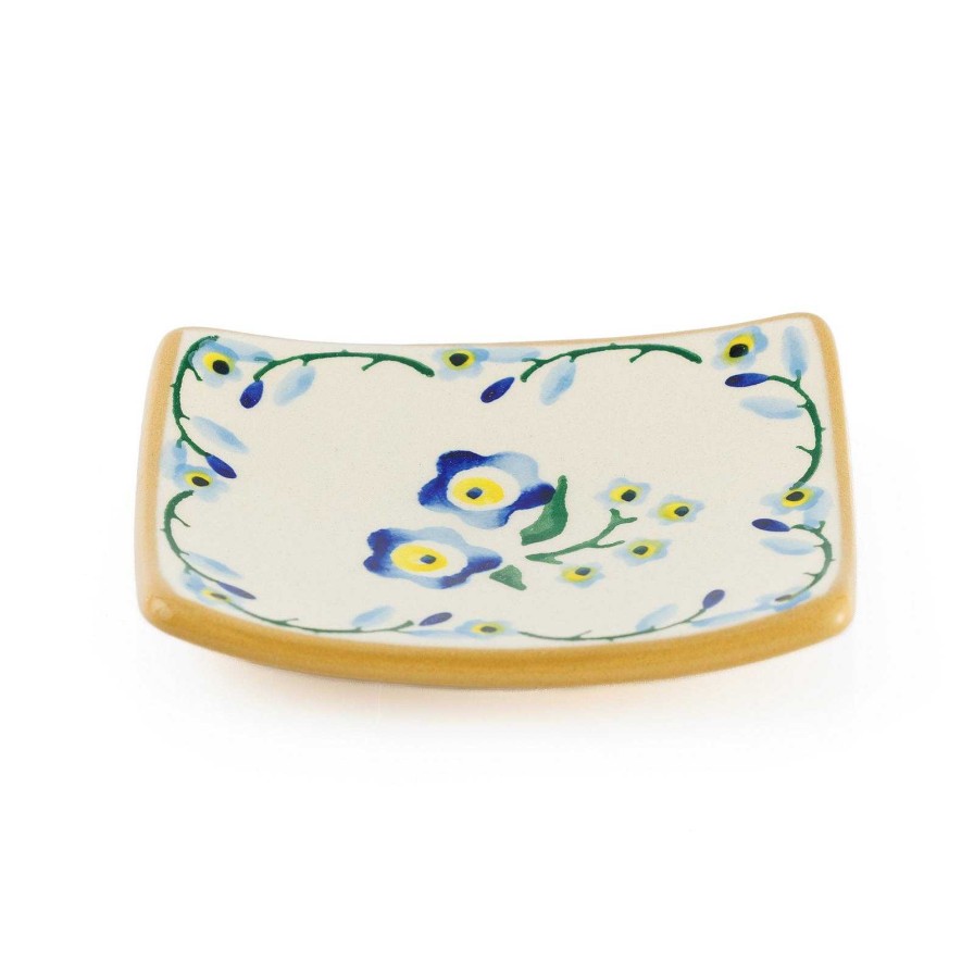 Nicholas Mosse Soap Dish Forget Me Not Wholesale