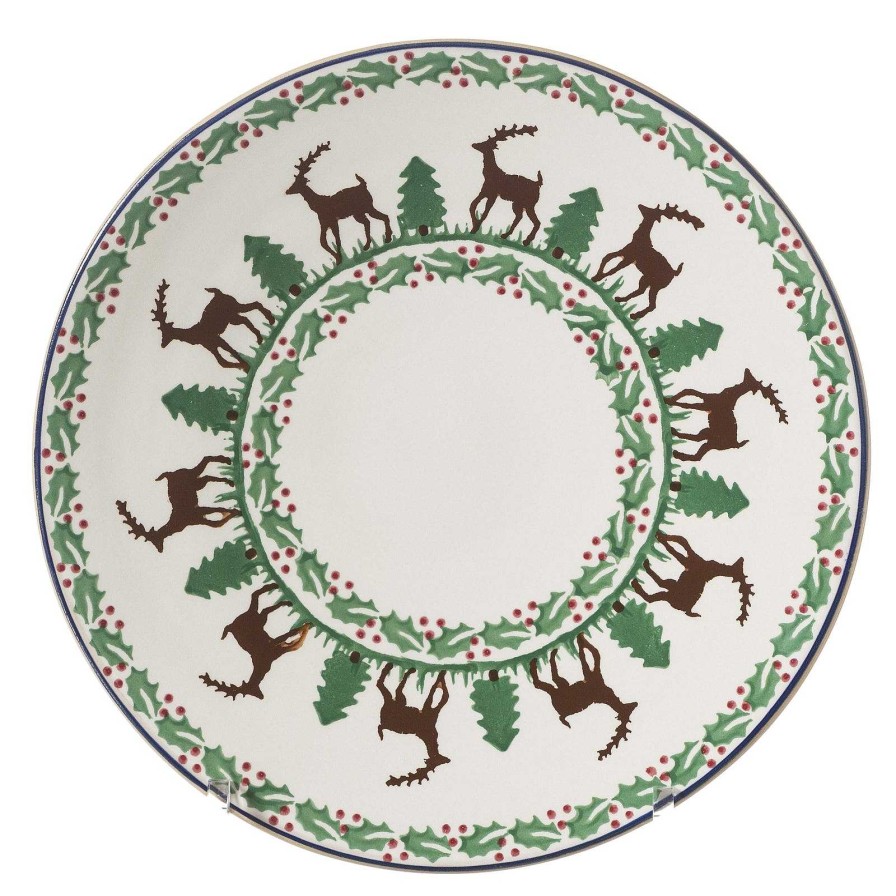 Nicholas Mosse Set Reindeer Everyday Plate And Tall Mug Wholesale