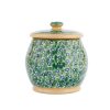 Nicholas Mosse Small Round Lidded Jar Green Lawn Clearance