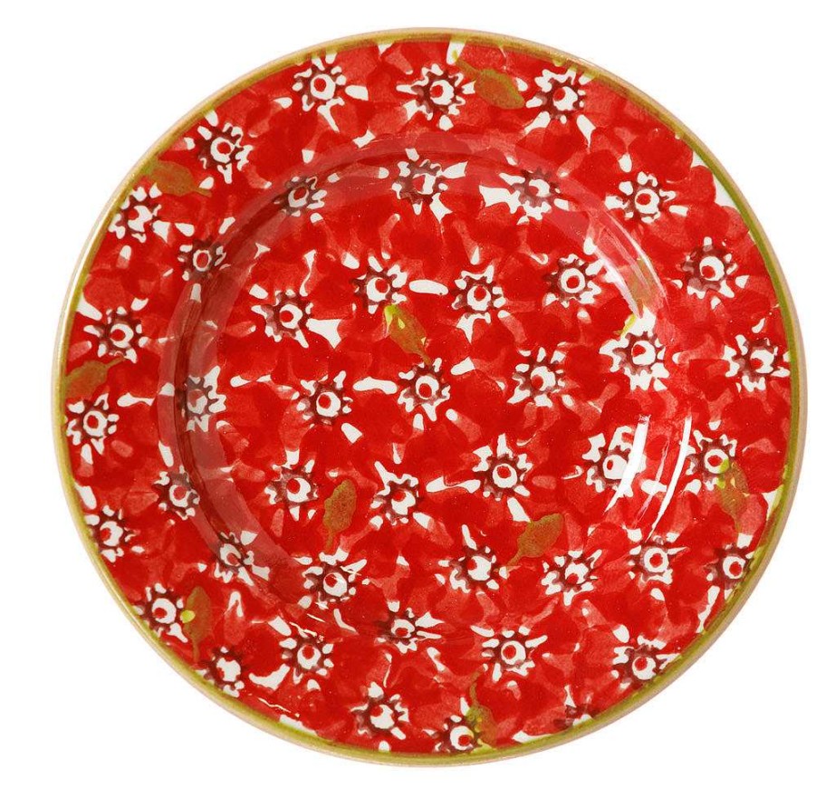 Nicholas Mosse Tiny Plate Red Lawn Wholesale