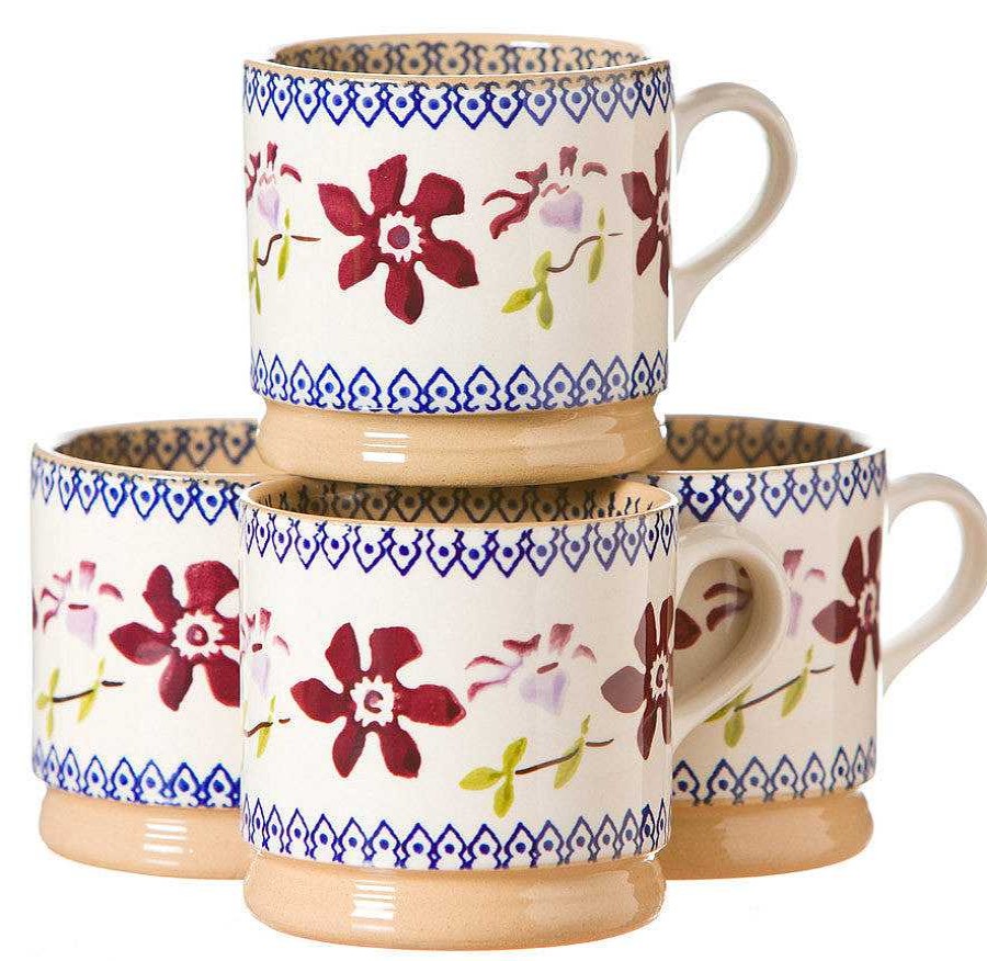 Nicholas Mosse 4 Small Mugs Clematis Online