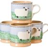 Nicholas Mosse 4 Small Mugs Sheep Best