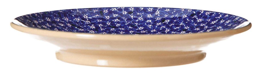 Nicholas Mosse Shallow Dish Lawn Dark Blue Clearance