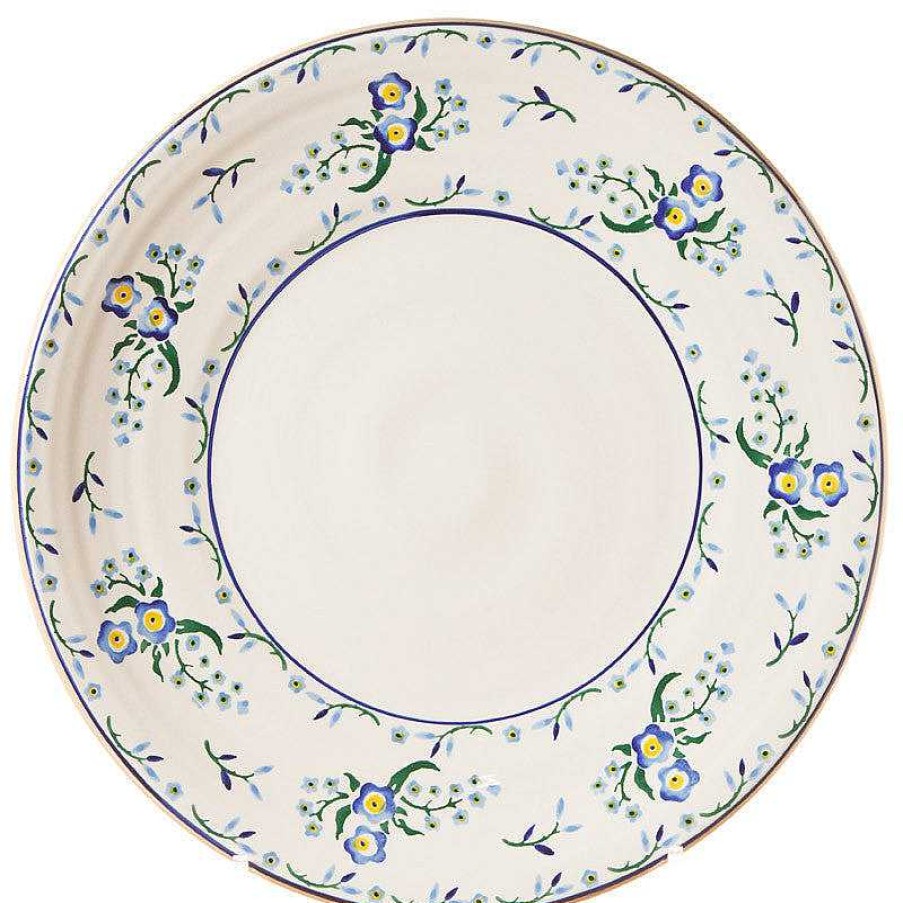 Nicholas Mosse Shallow Dish Forget Me Not Wholesale