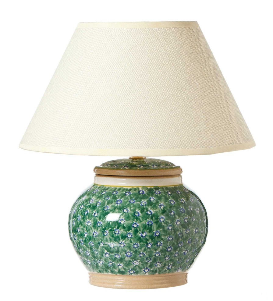 Nicholas Mosse Lawn Green 5" Lamp Base Online