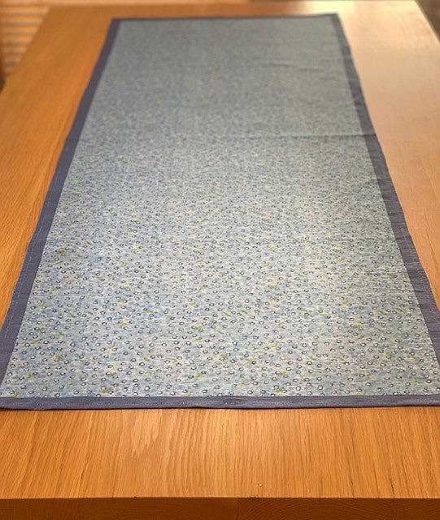 Nicholas Mosse Runner Light Blue Lawn Linen Wholesale