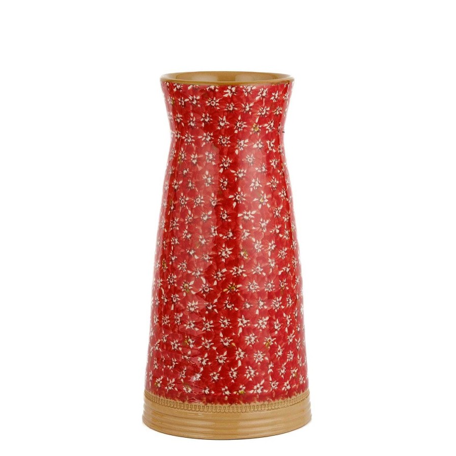 Nicholas Mosse Large Tapered Vase Red Lawn Best