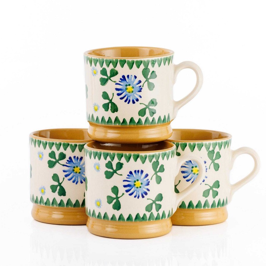 Nicholas Mosse 4 Small Mugs Clover Wholesale