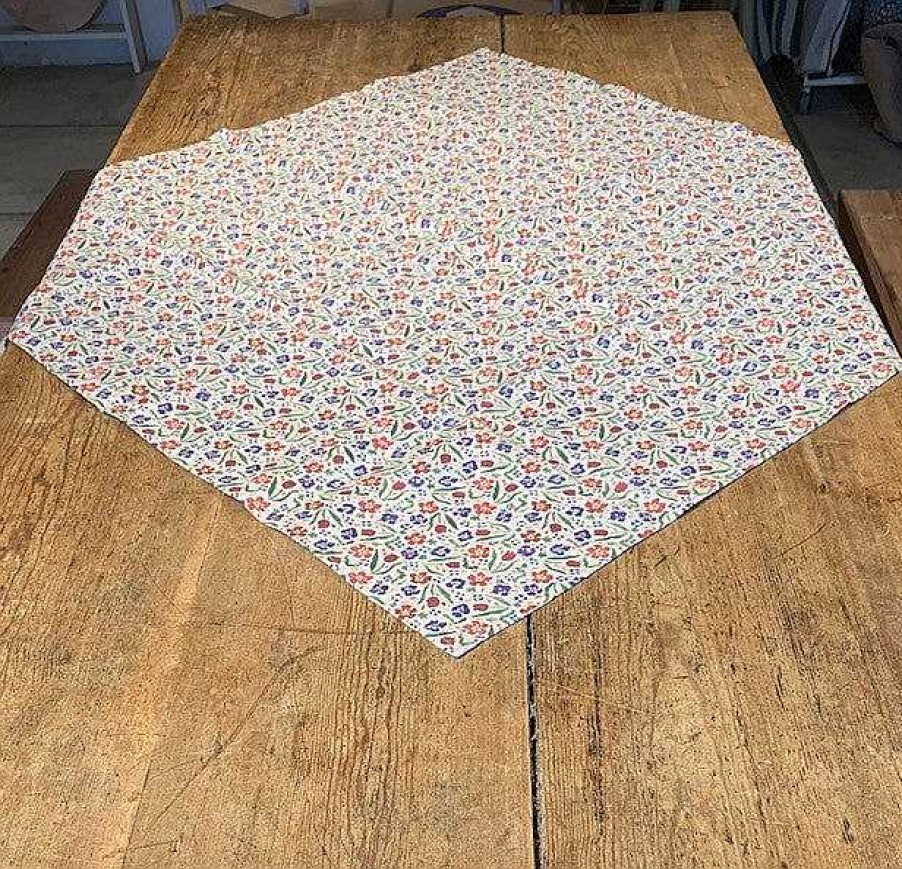 Nicholas Mosse Tablecloth Square Wild Flower Meadow 40" Hot