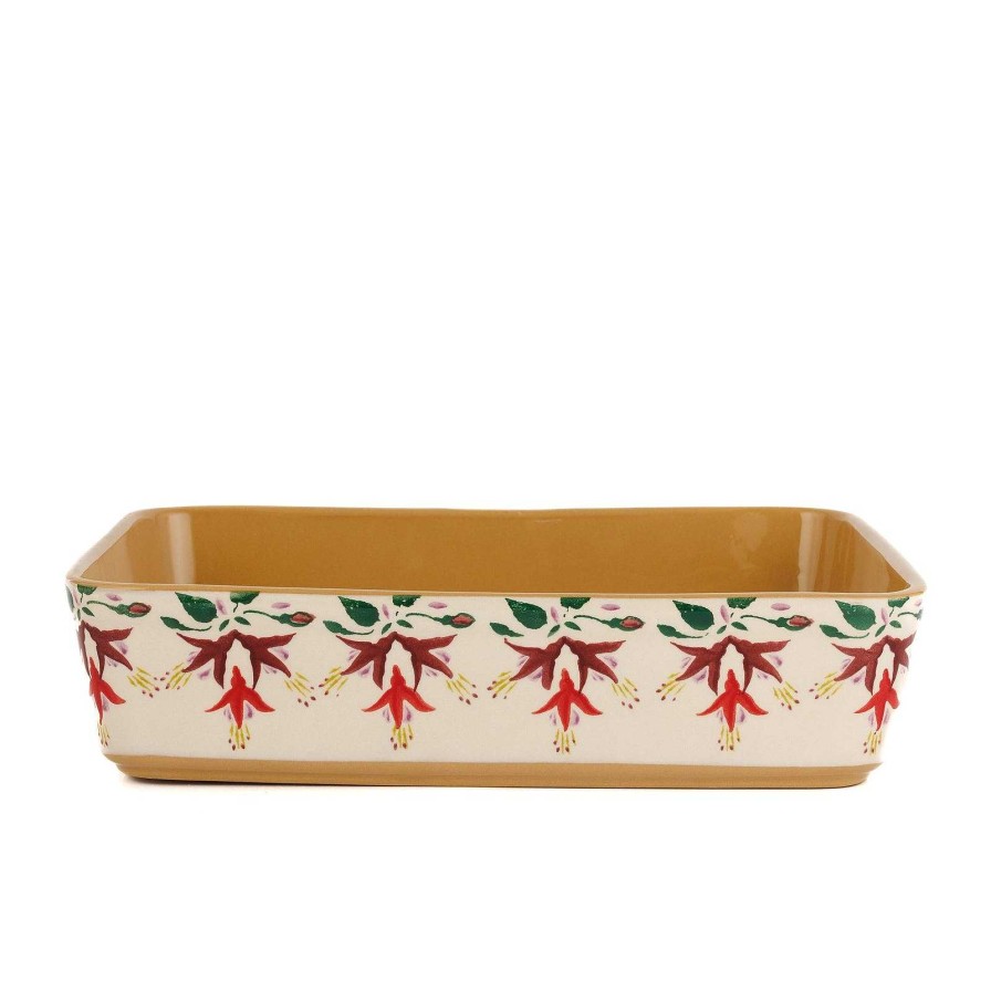 Nicholas Mosse Large Rectangular Oven Dish Fuchsia Wholesale